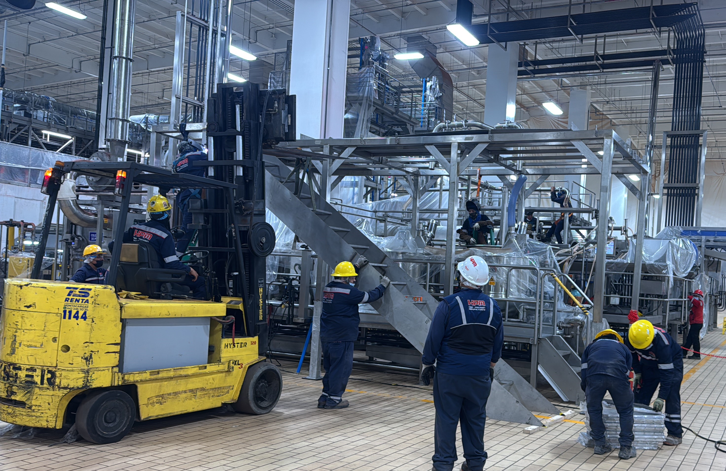 Trabajo industrial realizado por HPM México